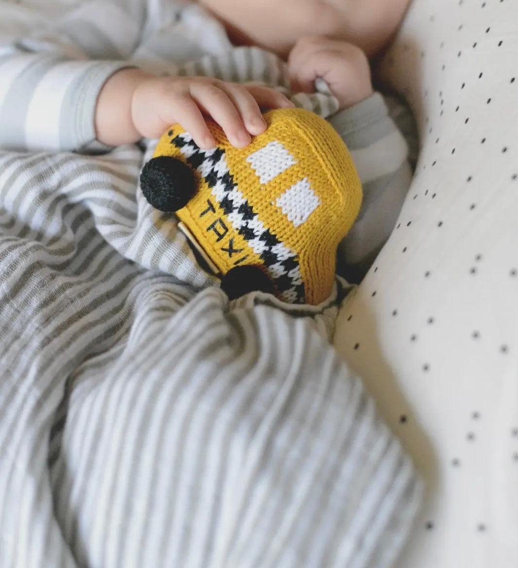 NYC Organic Baby Rattle