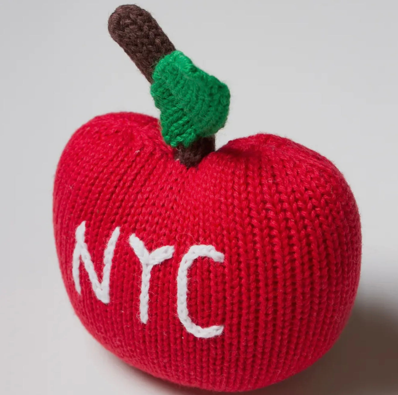 NYC Organic Baby Rattle