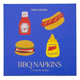 Bbq Cocktail Napkins (Linen)