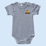 Striped Taxi Baby Onesie