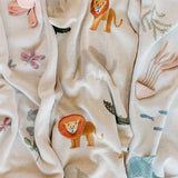 Jacquard Knitted Baby Blanket
