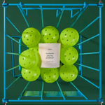 literie candle weekends playing pickleball, lemonade and mint scented