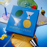 Martini Cocktail Napkins (linen)