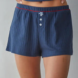 Cotton Pointelle Shorts
