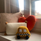 Organic Taxi Stuffed Toy - Medium