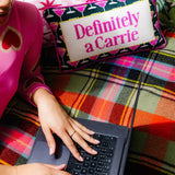 Carrie Needlepoint Pillow