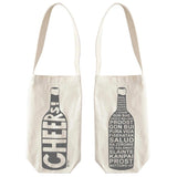 Cheers! Wine Tote