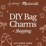 DIY Bag Charms & Shopping with Madewell!