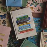 Book Club Embroidered Book Journal