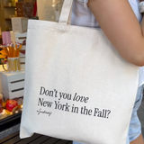 New York in the Fall - Tote