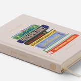 Book Club Embroidered Book Journal