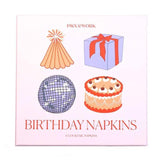 Birthday Cocktail Napkins (Linen)