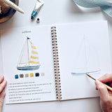 Emily Lex Watercolor Book - Seaside