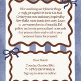 You've Got Mail: Watercolor Stationery