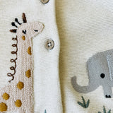 Animals Baby Knit Cardigan Sweater